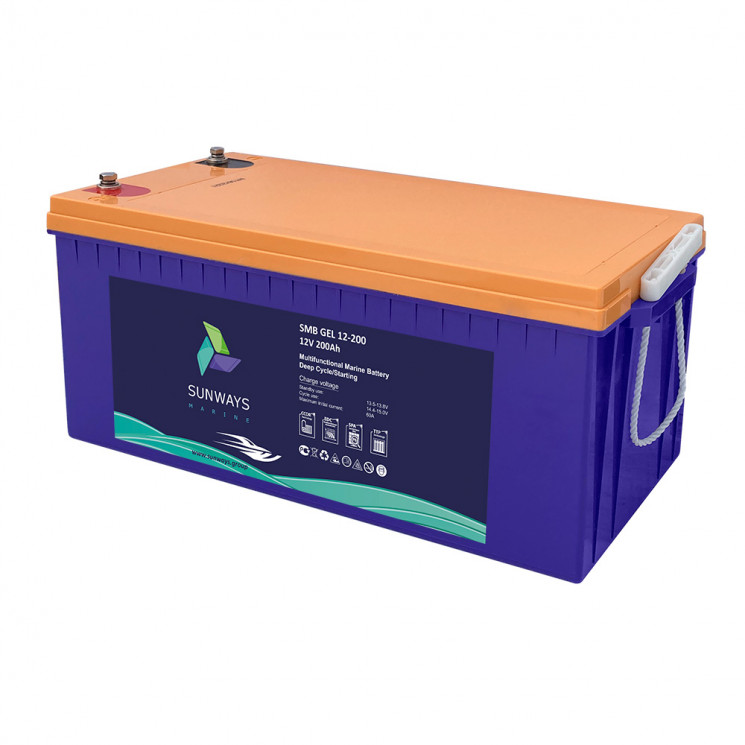 Аккумуляторная батарея Sunways Marine SMB GEL 12-200 купить в Ростове-На-Дону