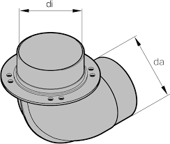 Колено 70/70, di = 70 mm, da = 72 mm купить в Ростове-На-Дону